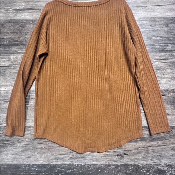 Sanctuary Tan Textured Ribbed Knit Top - Picture 3 of 7